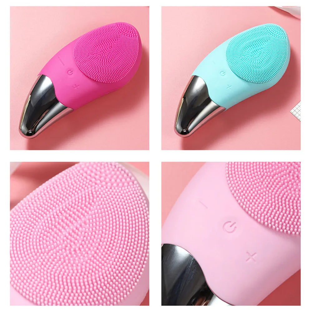 Brosse Sonique de Nettoyage Visage – Anti-Impuretés & Détente