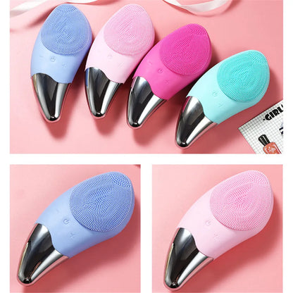 Brosse Sonique de Nettoyage Visage – Anti-Impuretés &amp; Détente